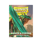 Dragon Shield Sleeves Matte Dual Power and Copper 100ct