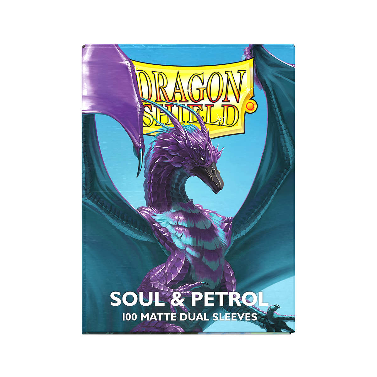 Dragon Shield Sleeves Dual Matte Soul and Petrol 100ct