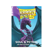 Dragon Shield Sleeves Dual Matte Soul and Petrol 100ct