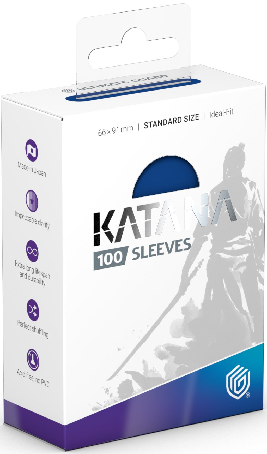Katana Sleeves Blue Bird (100)