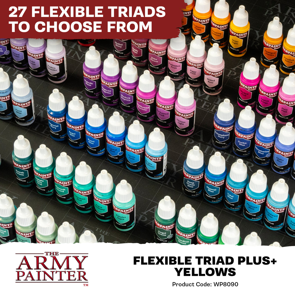 Warpaints: Fanatic Flexible Triad Plus+ Yellows