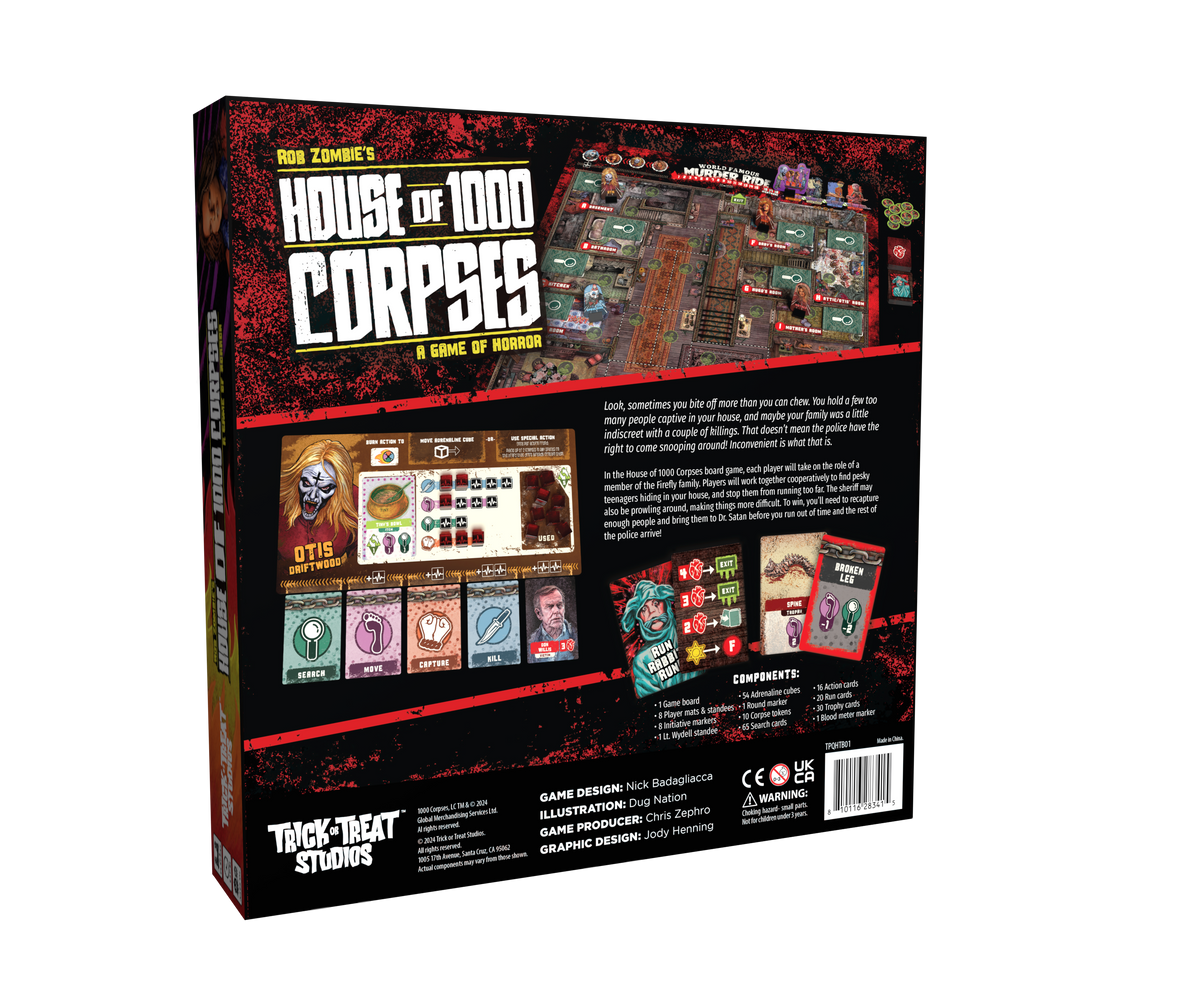 House of 1000 Corpses A Game of Horror