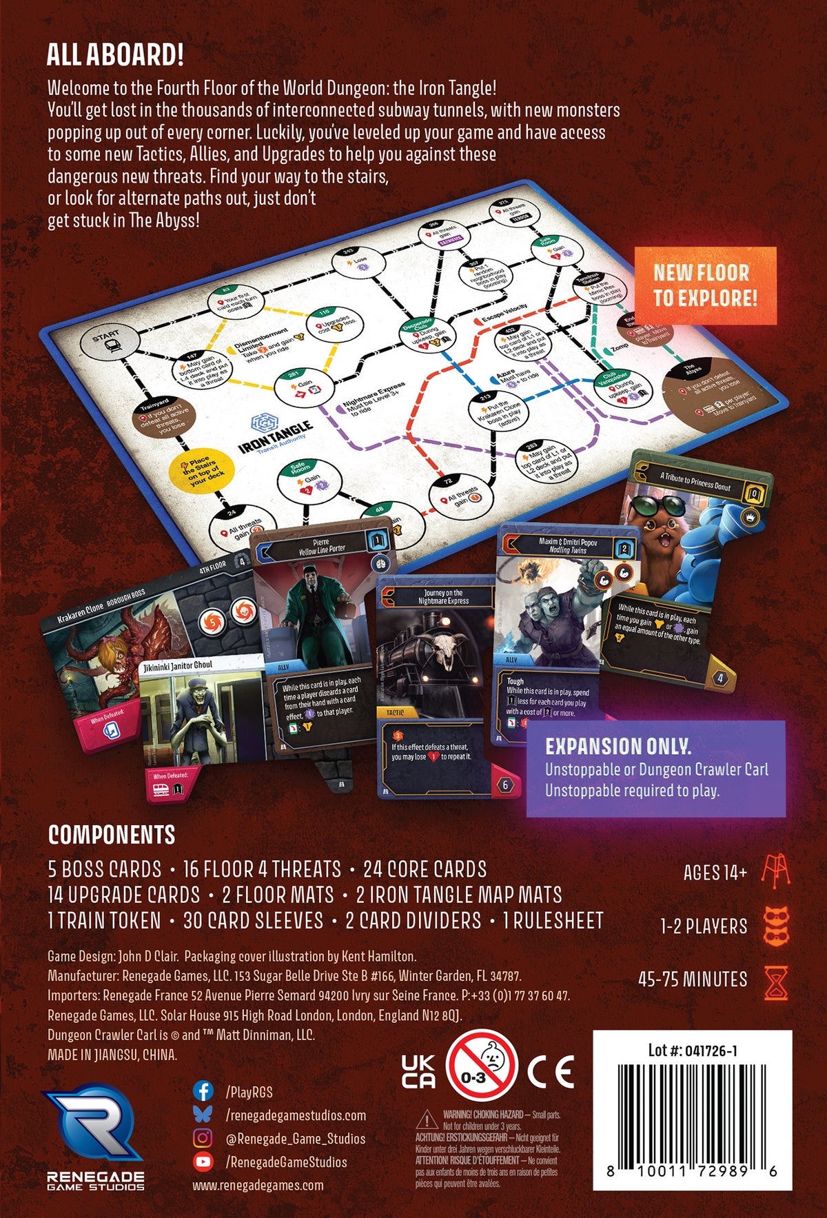 Dungeon Crawler Carl Unstoppable: Iron Tangle Expansion