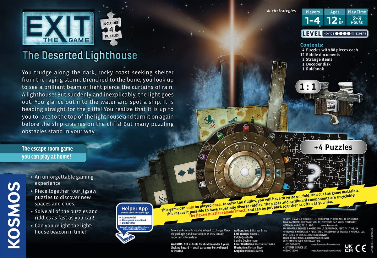 EXIT The Deserted Lighthouse with Puzzle