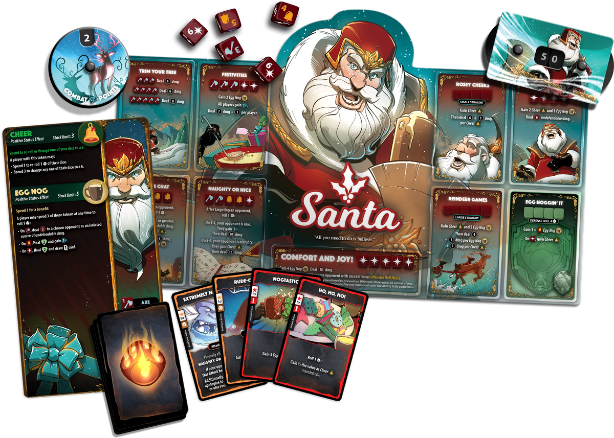 Dice Throne Hero Pack - Santa