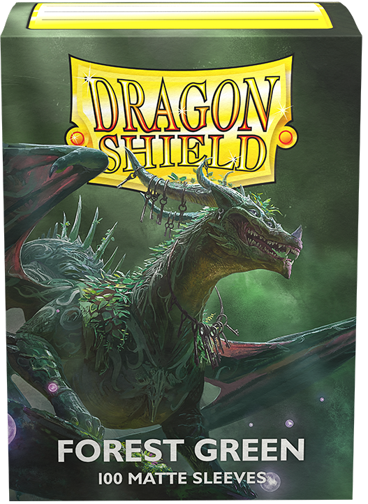 Dragon Shield: Matte Forest Green (100)