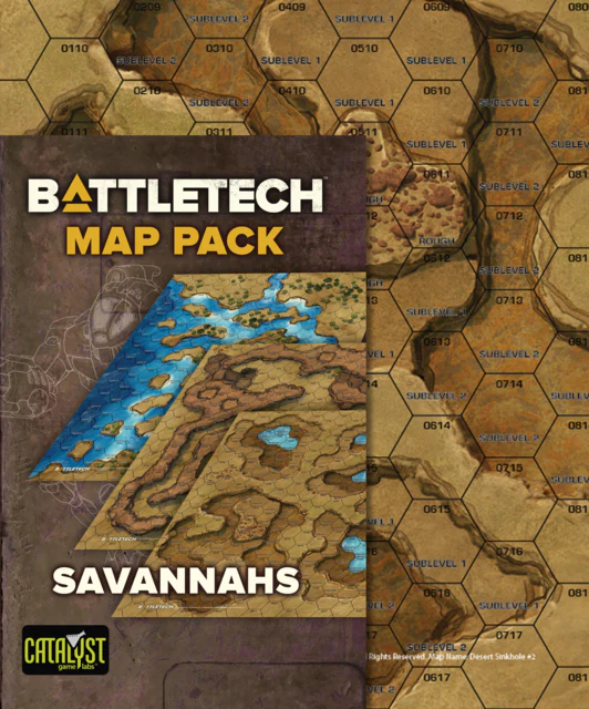 BattleTech Map Pack Savannah