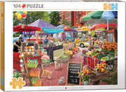 Connecting Pieces A Day at the Farmers Market 104pc