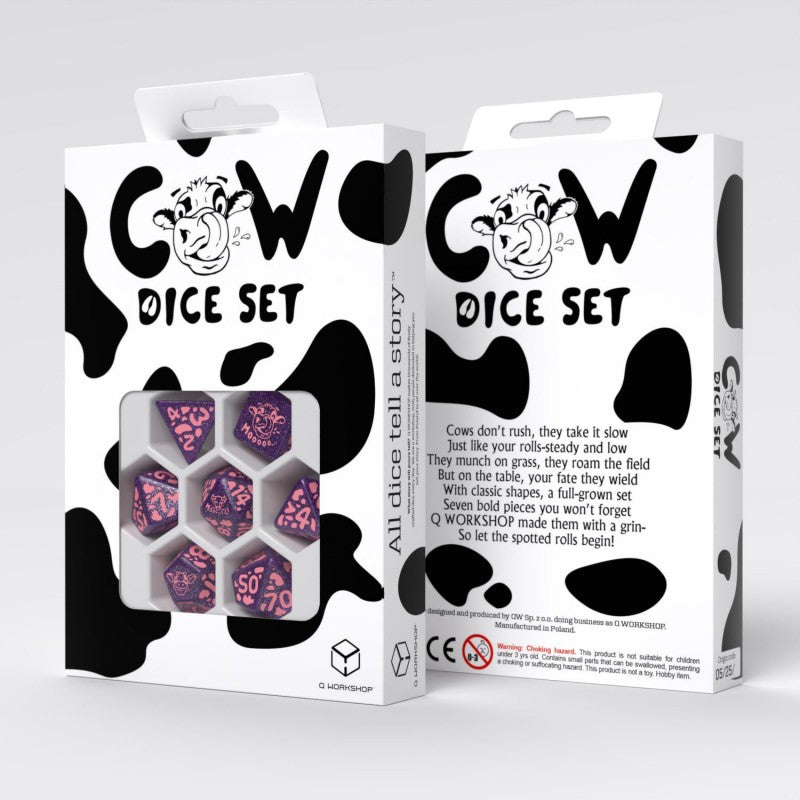 Cow Dice Set RaMOOna