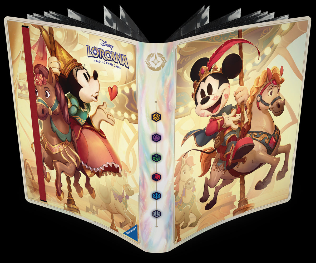 Disney Lorcana Lorebook Card Portfolio Mickey & Minnie