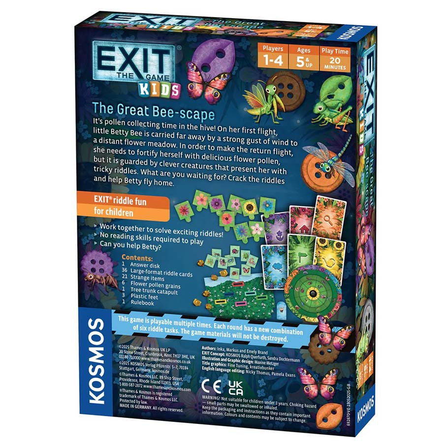 EXIT Kids The Great Bee-scape