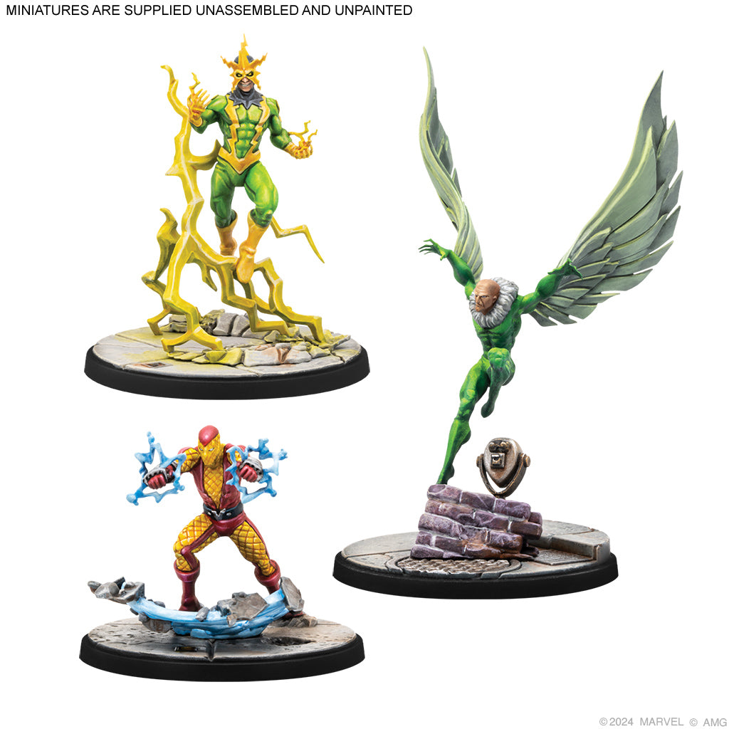 MCP Electro & Sandman & Shocker & Vulture