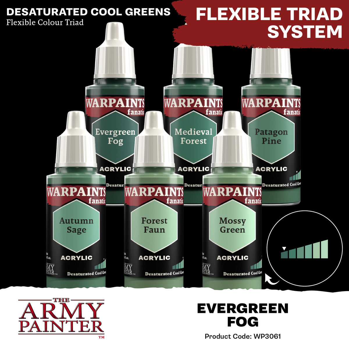 Warpaints Fanatic: Evergreen Fog 18ml