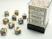 FestiveÃ‚Â® 12mm d6 Vibrant/brown Dice BlockÃ¢â€žÂ¢ (36 dice)