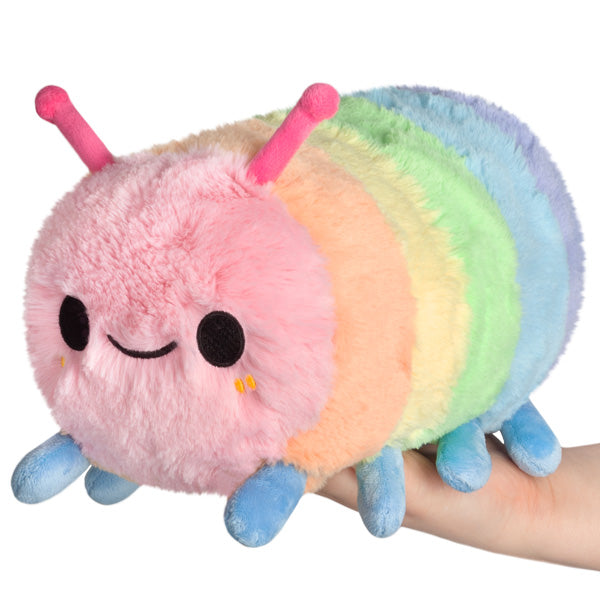 Mini Rainbow Caterpillar  Squishable 6"