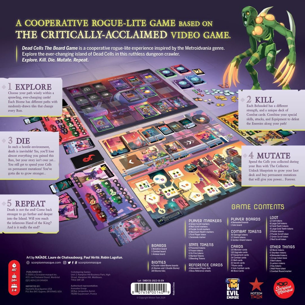 Dead Cells The Board Game