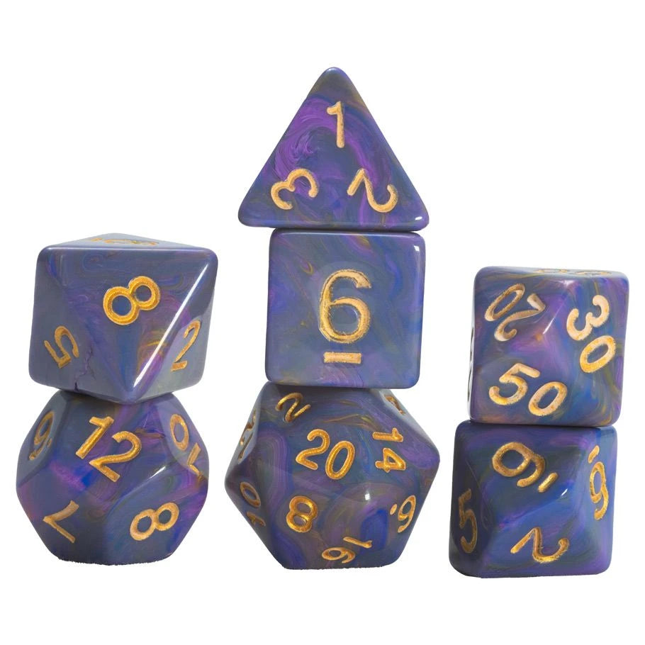 Unicorn Purple 7-die set