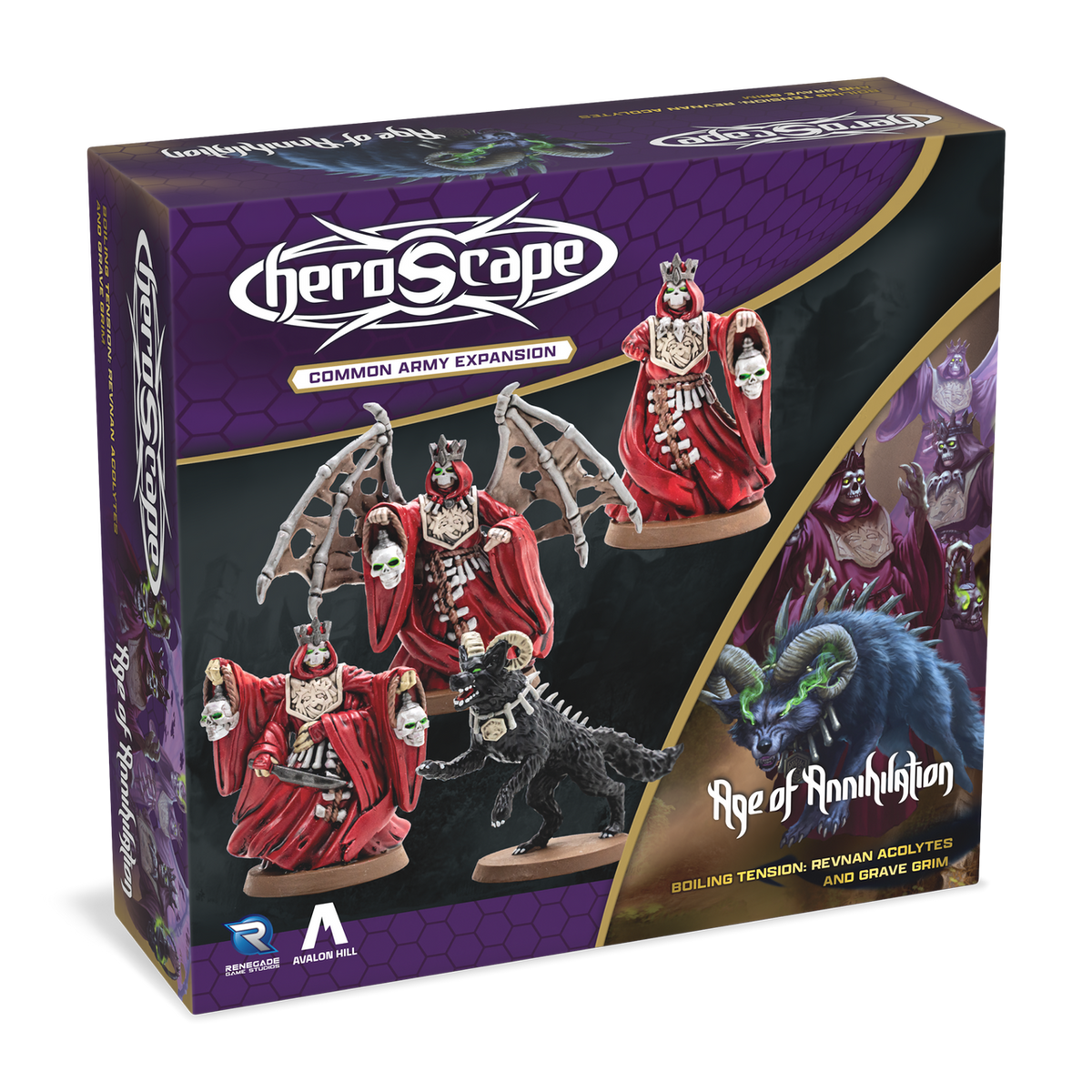 HeroScape Revnan Acolytes and Grave Grim Army Expansion