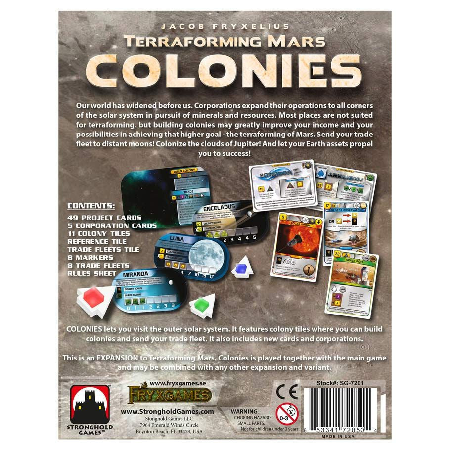 Terraforming Mars Colonies