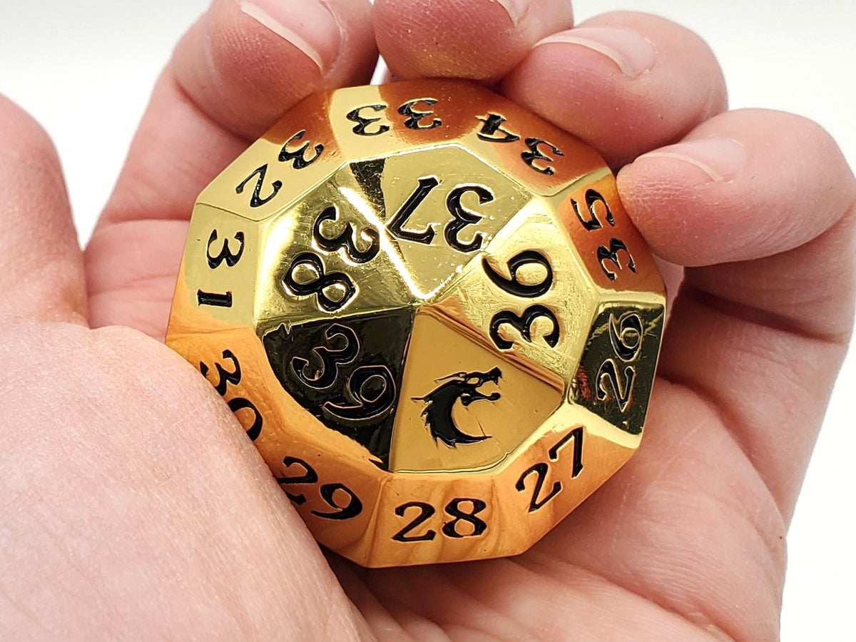 Metal D40 Spindown Gold w/ Black