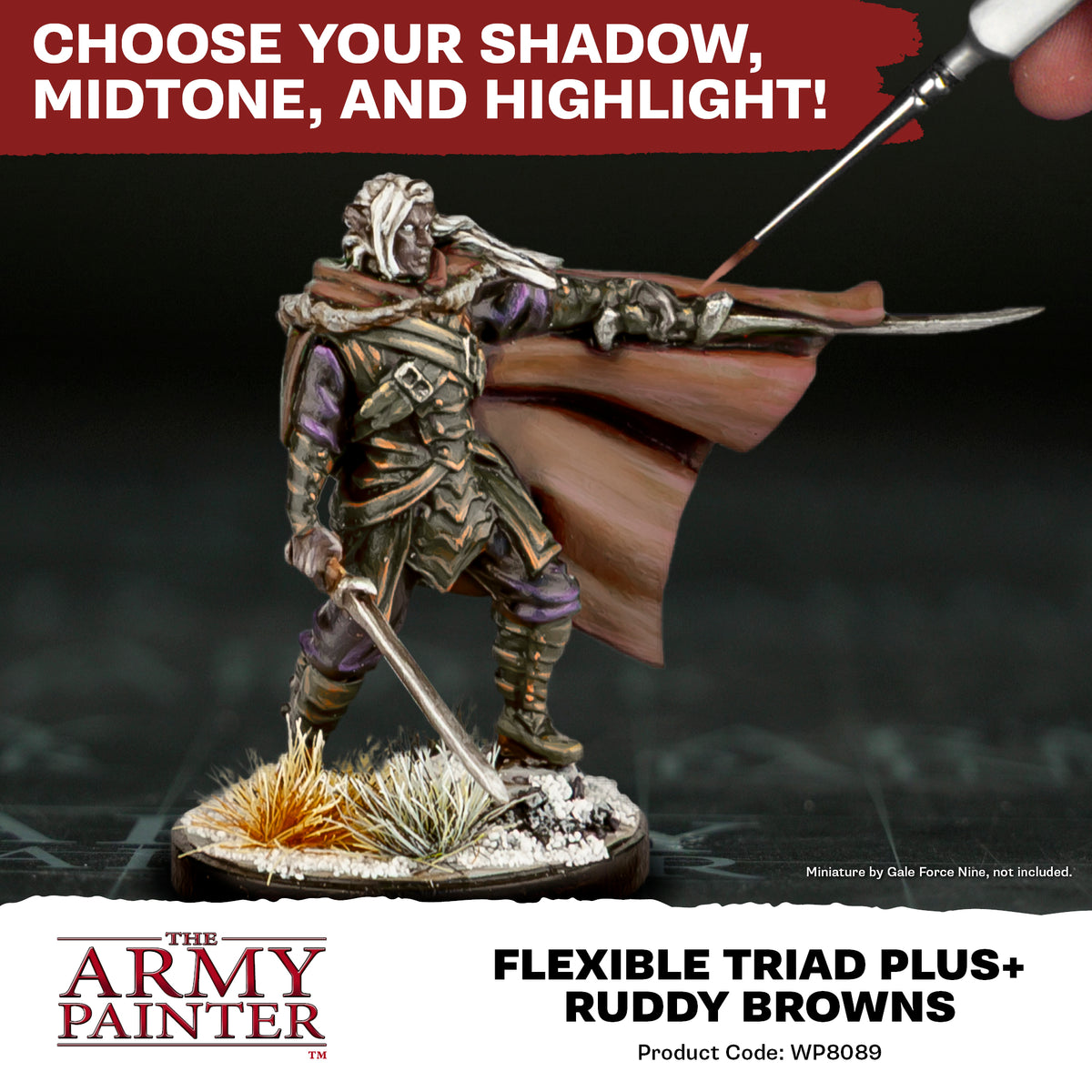 Warpaints Fanatic: Flexible Triad PLUS+ - Ruddy Browns