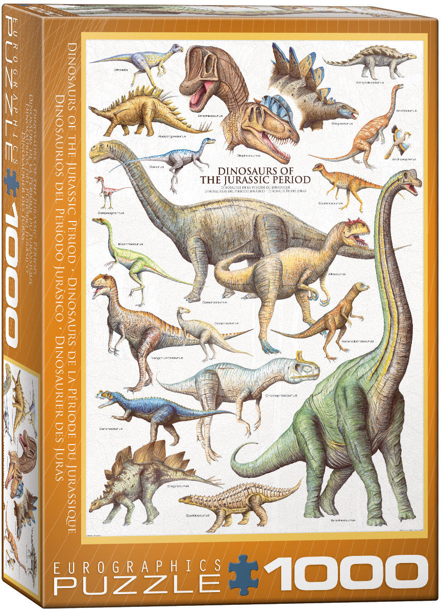 Dinosaurs of the Jurassic Period 1000pc