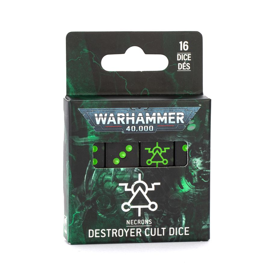 Dice: Necron Destroyer Cult