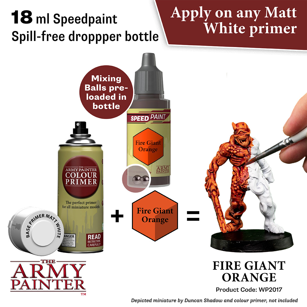 Speedpaint: Fire Giant Orange 18ml