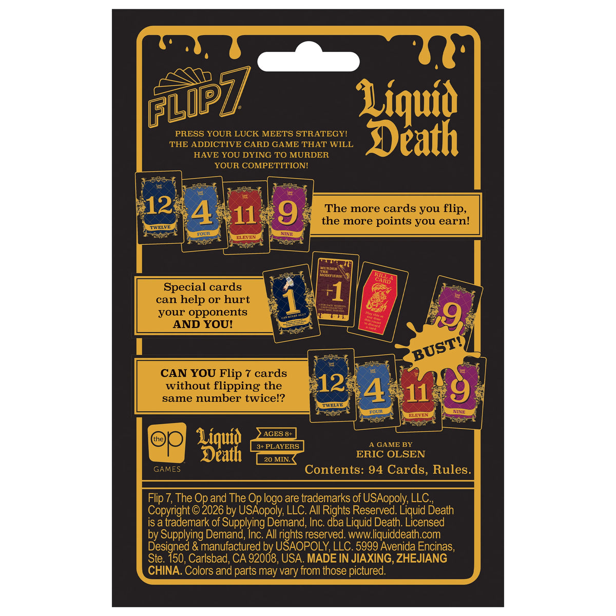 Flip 7Ã¢â€žÂ¢: Liquid Death Edition
