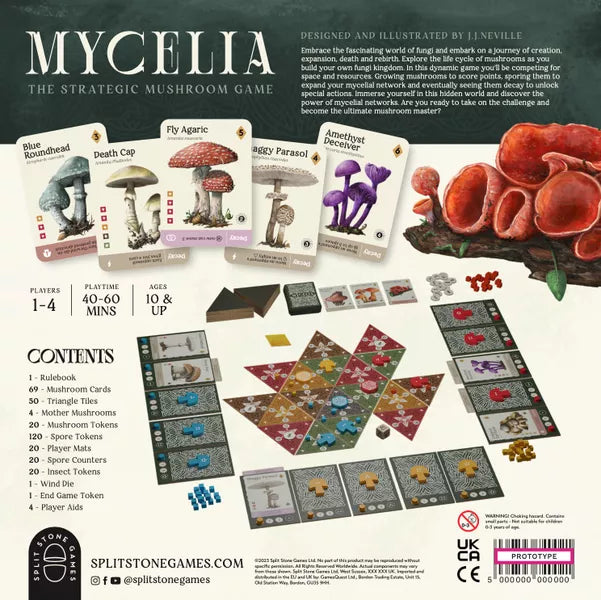 Mycelia The Strategic Mushroom Game