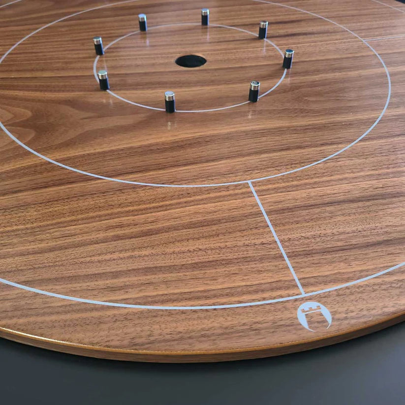 Crokinole The Duke Walnut