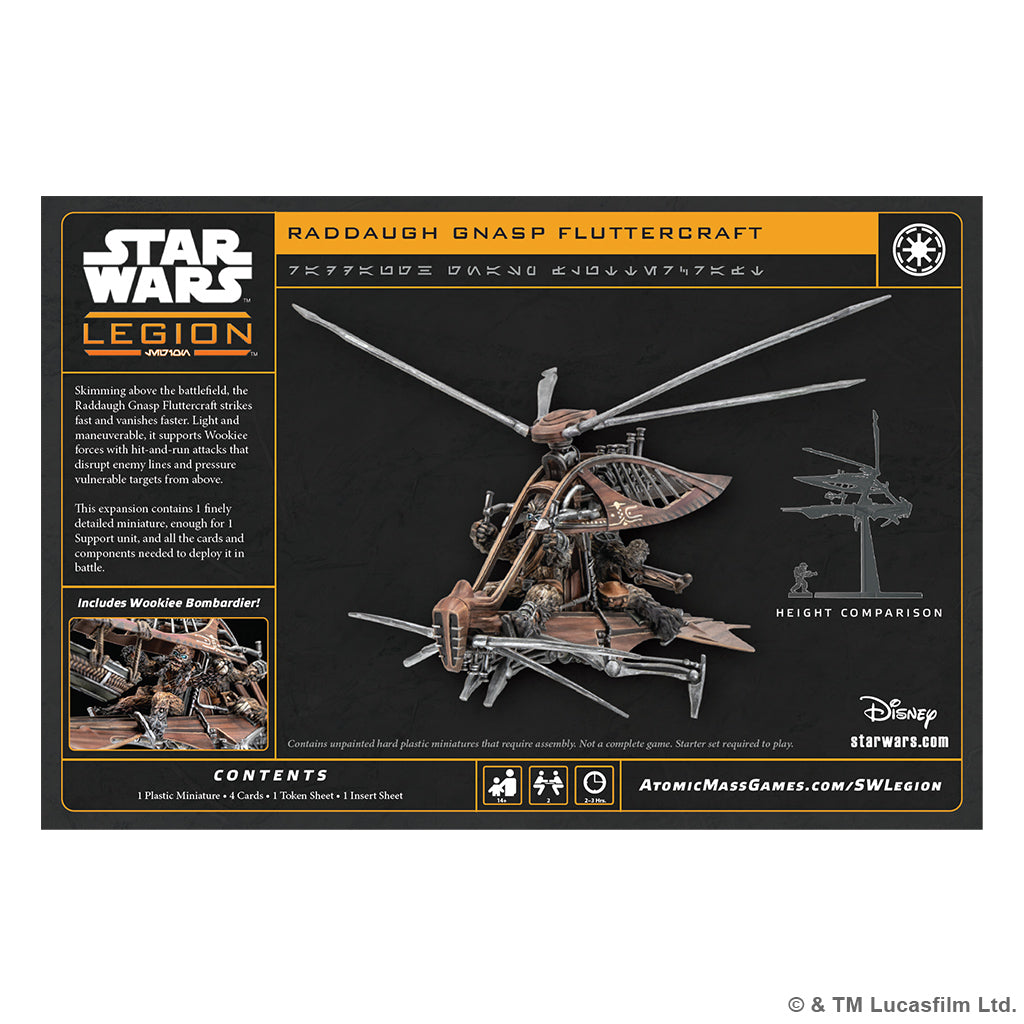 Star Wars: Legion – Raddaugh Gnasp Fluttercraft