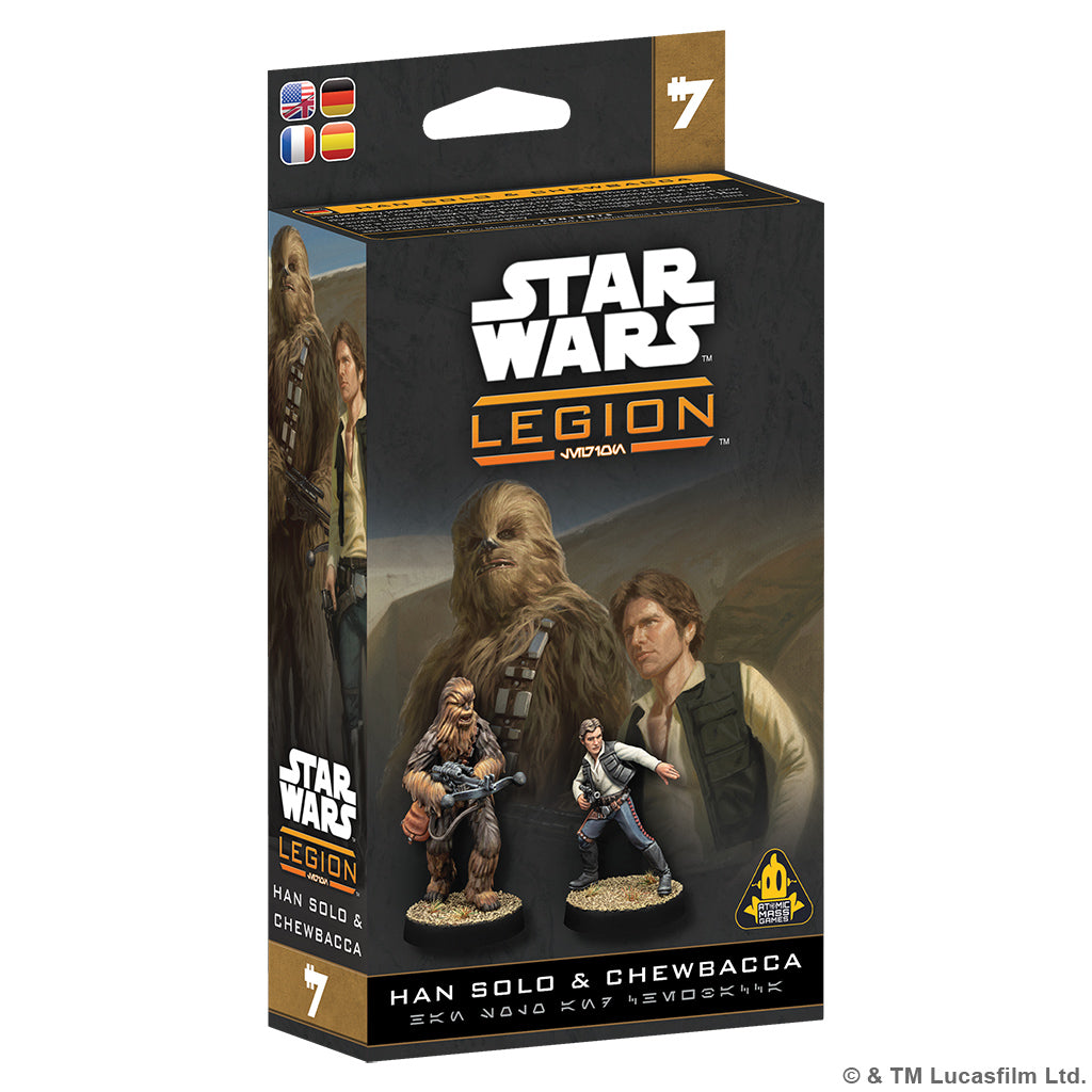 Star Wars: Legion - Scoundrel Han and Chewie