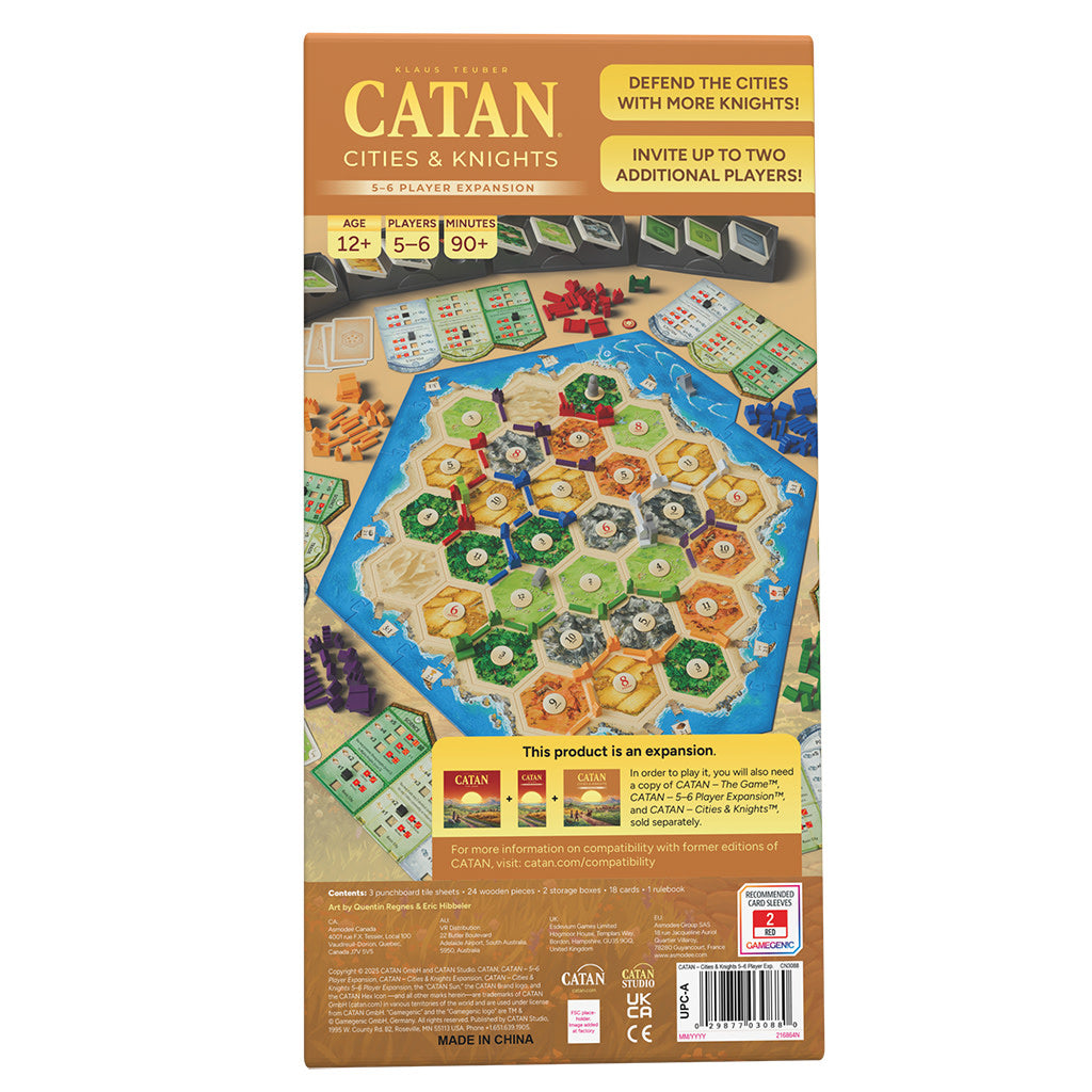 CATAN Ã¢â‚¬â€œ Cities & Knights 5-6 Player Expansion