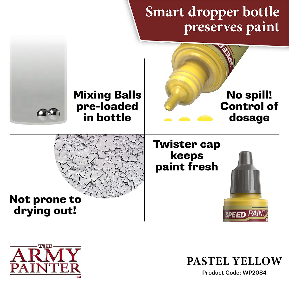 Speedpaint: Pastel Yellow 18ml