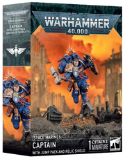 Space Marines: Captain W/Jump Pack & Relic Shield