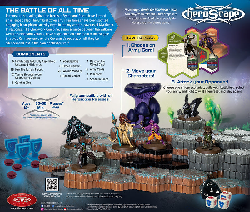 Heroscape: Battle for Blackscar Battle Box