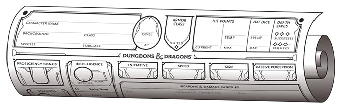 D&D New Adventurer Set Black Dice