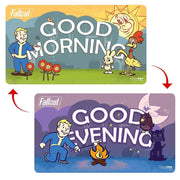 Fallout Vault Boy Good Morning & Good Evening Double-Sided Playmat