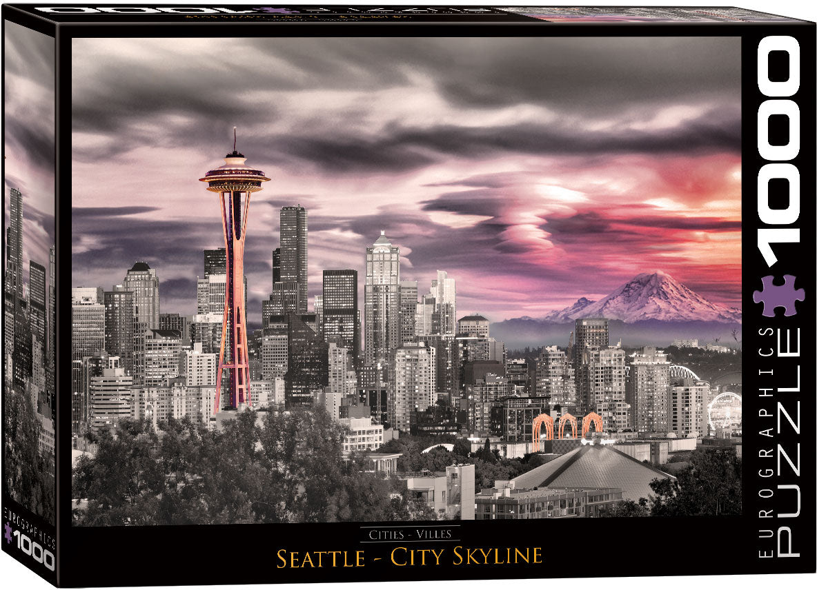 Seattle City Skyline 1000 pc
