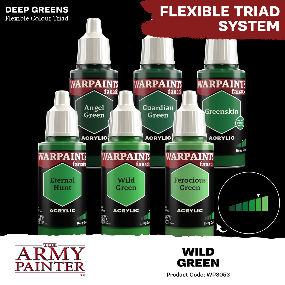 Warpaints Fanatic: Wild Green 18ml