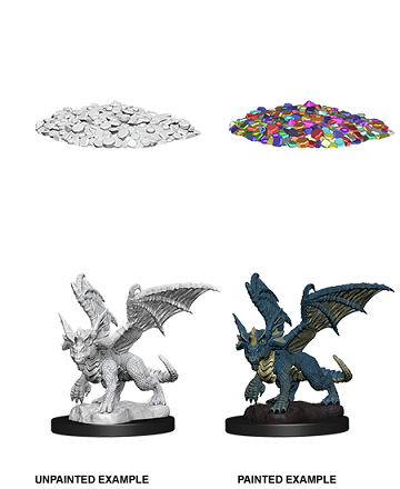 D&DNMUM Blue Dragon Wyrmling W10