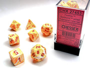 FestiveÃ‚Â® Polyhedral SunburstÃ¢â€žÂ¢/red 7-Die Set
