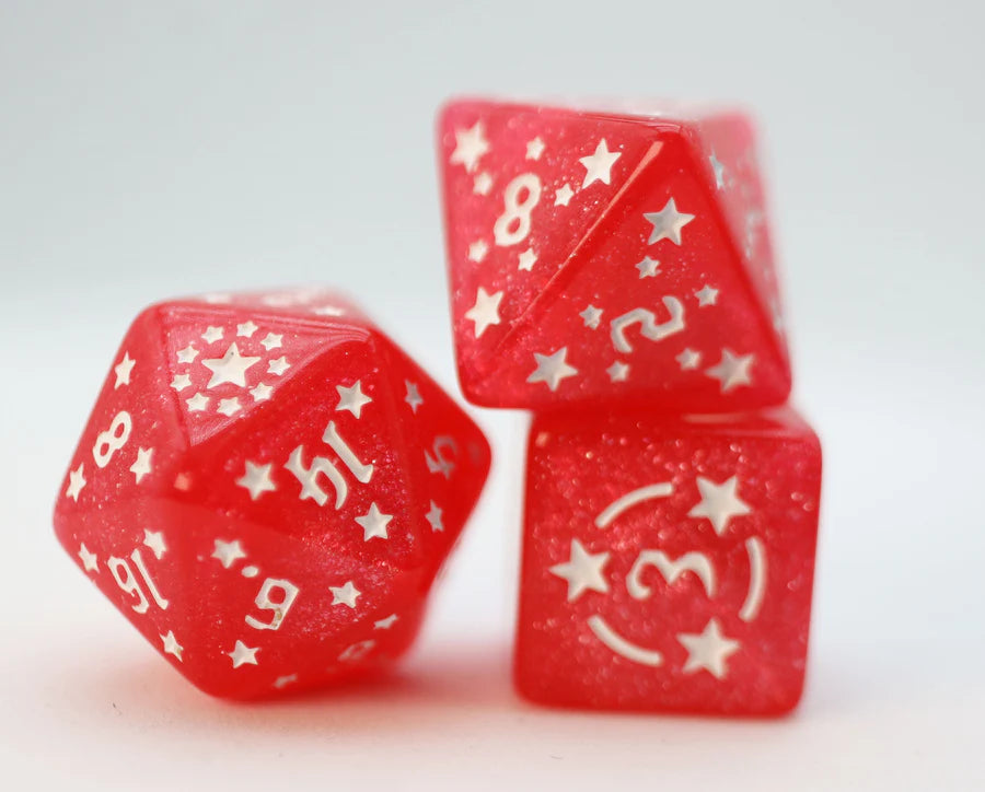 Shooting Stars RPG Dice Set Lithium
