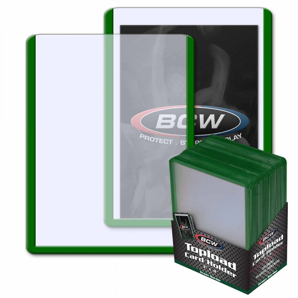 Topload Holder 3x4 Green (25)