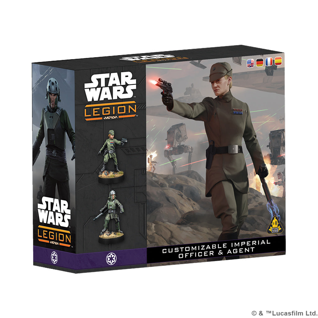 SW Legion - Customizable Imperial Officer & Agent