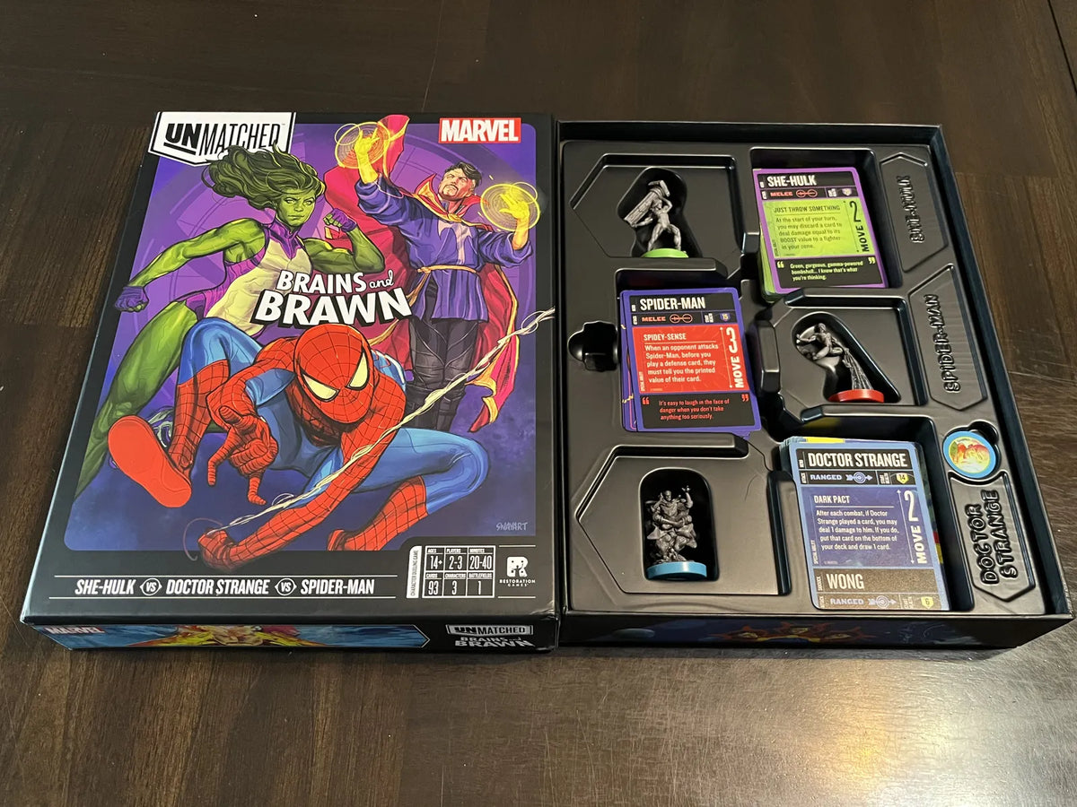 Unmatched Marvel: Brains and Brawn