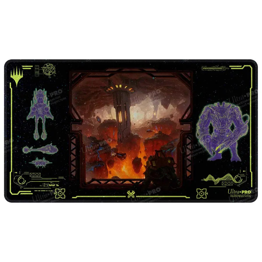 MTG Edge of Eternities Kavaron Memorial World Holofoil Playmat