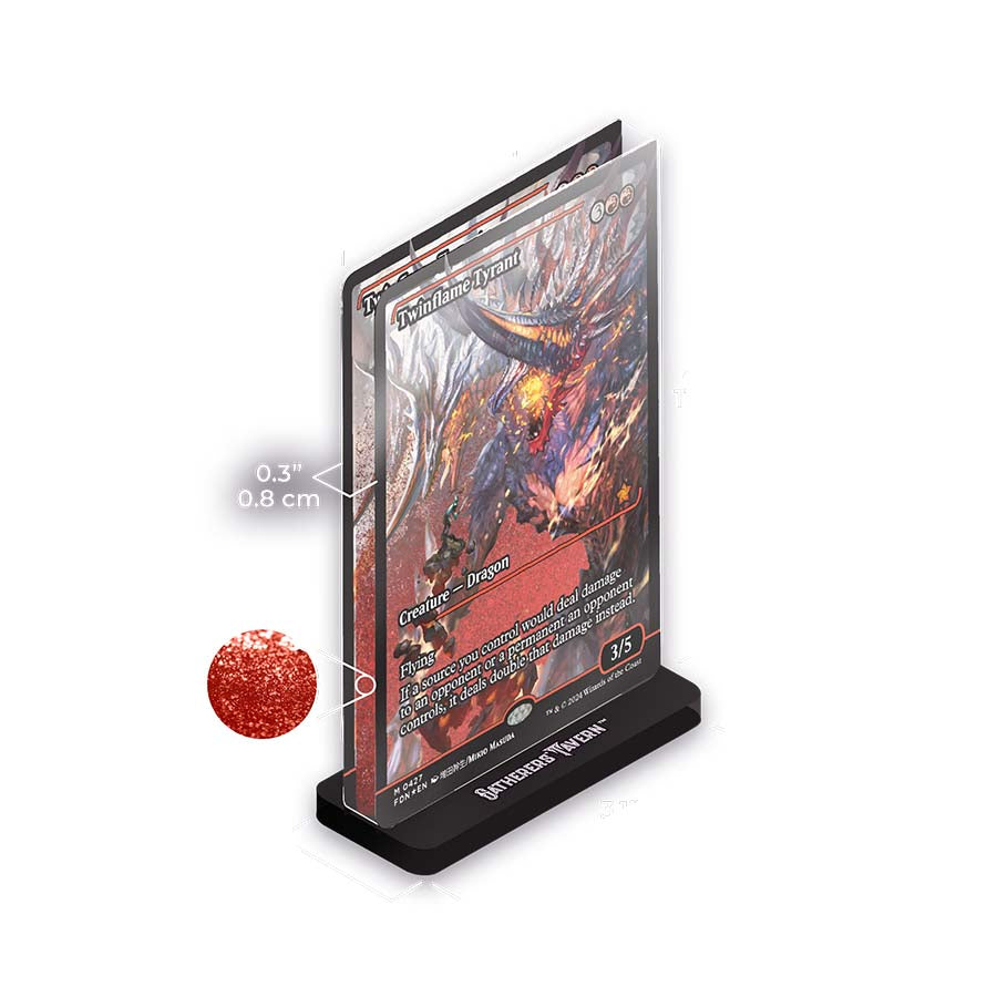 MTG Slab Standee Twinflame Tyrant
