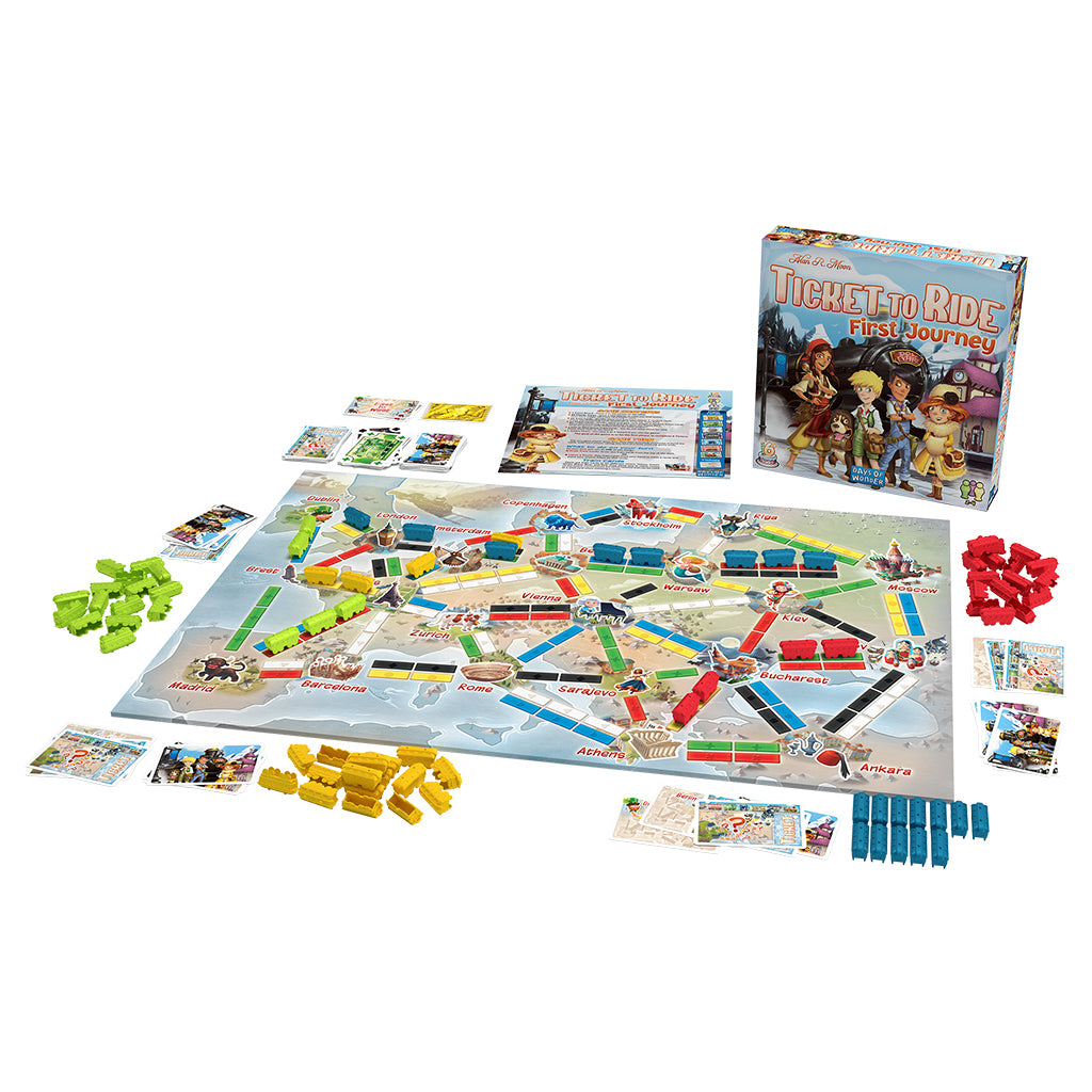 Ticket to Ride Europe First Journey